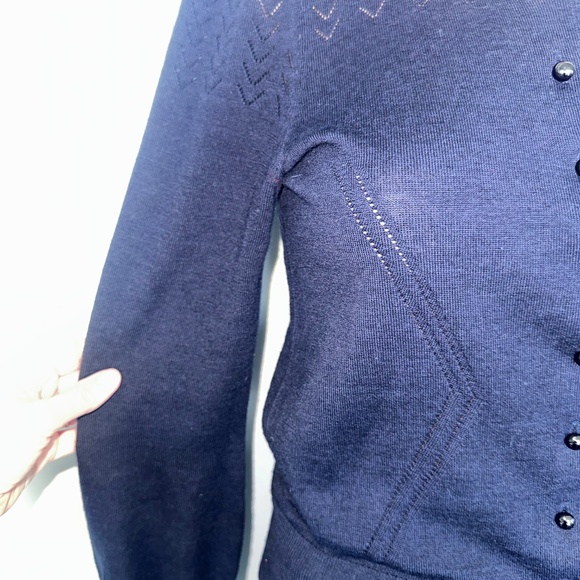 2 Merino Wool XS Sweater Bundle: Navy and Black by Dutch Designer PleinPublique - Picture 2 of 16